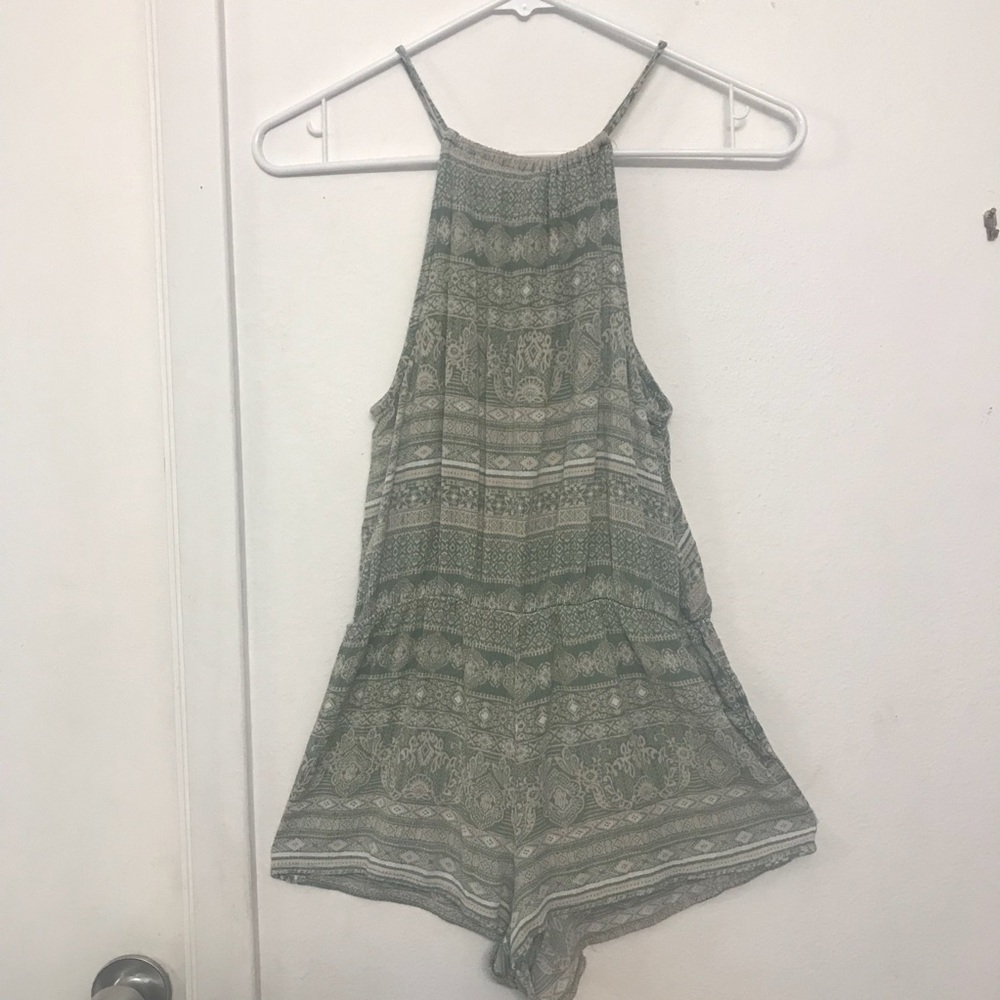 Light green romper